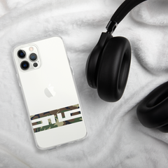 ELITE® Camo Icon Clear Case for iPhone® - Swamp