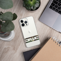 ELITE® Camo Icon Clear Case for iPhone® - Swamp