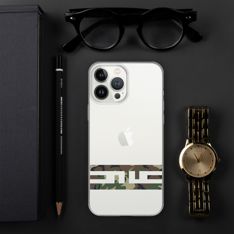ELITE® Camo Icon Clear Case for iPhone® - Swamp