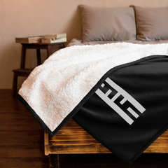 ELITE® icon Embroidered Premium Sherpa Blanket