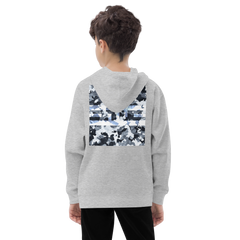 ELITE® Camo Block Youth Hoodie - Snow