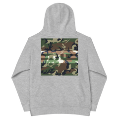 ELITE® Camo Block Youth Hoodie - Swamp