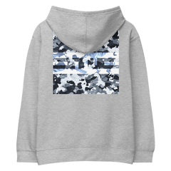 ELITE® Camo Block Youth Hoodie - Snow