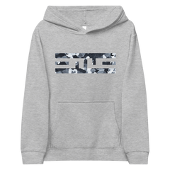ELITE® Camo Block Youth Hoodie - Snow
