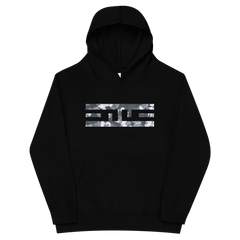 ELITE® Camo Block Youth Hoodie - Snow