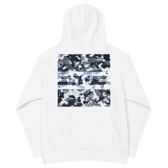 ELITE® Camo Block Youth Hoodie - Snow