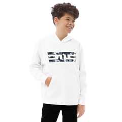ELITE® Camo Block Youth Hoodie - Snow