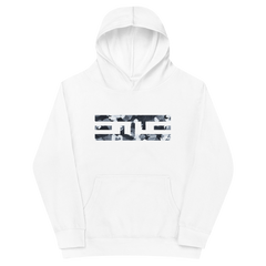 ELITE® Camo Block Youth Hoodie - Snow