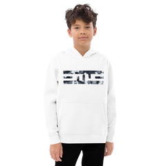 ELITE® Camo Block Youth Hoodie - Snow
