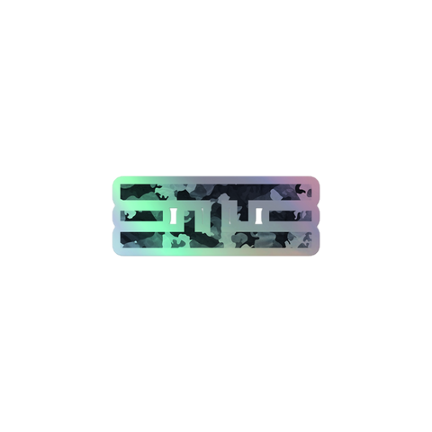 ELITE® Snow Camo Holographic Stickers