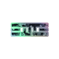 ELITE® Snow Camo Holographic Stickers