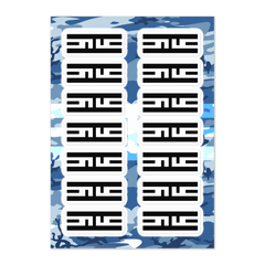 ELITE® icon Sticker Sheet - Sea Camo