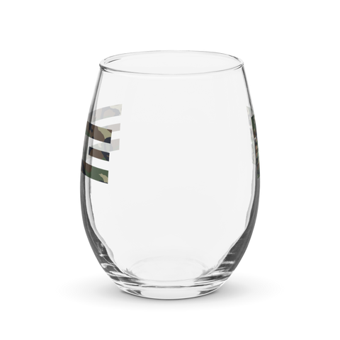 ELITE® Camo Block Wine Glass