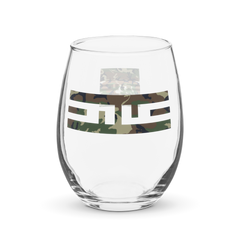 ELITE® Camo Block Wine Glass