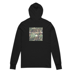 ELITE® Camo Block Hooded Tee - Swamp