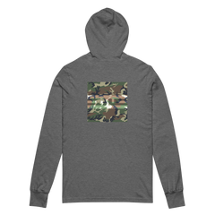 ELITE® Camo Block Hooded Tee - Swamp
