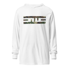 ELITE® Camo Block Hooded Tee - Swamp