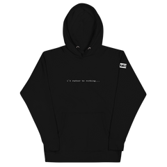 i'd rather be working Hoodie
