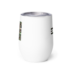 ELITE® Camo Block Wine Tumbler - Swamp