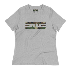 ELITE® Camo Block Women's Tee - Swamp