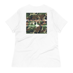 ELITE® Camo Block Women's Tee - Swamp