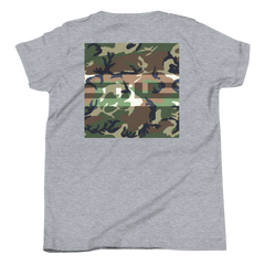 ELITE® Camo Block Youth Tee - Swamp