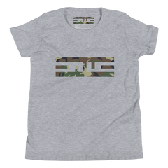 ELITE® Camo Block Youth Tee - Swamp