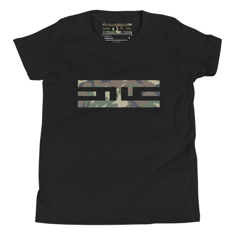 ELITE® Camo Block Youth Tee - Swamp