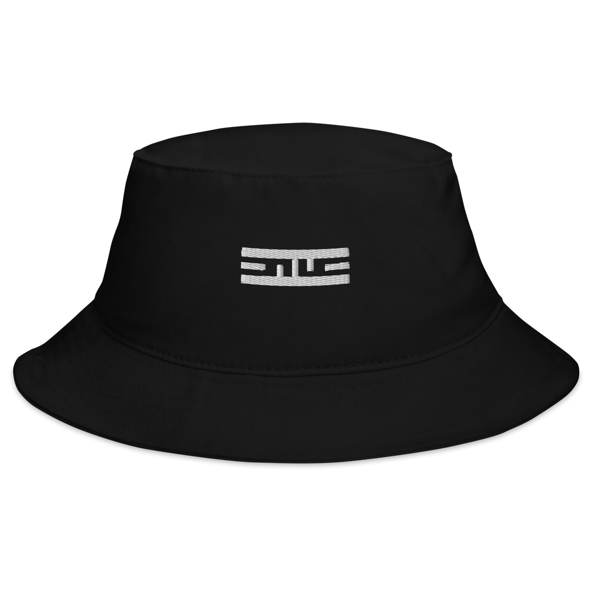 Black bucket hat with a white ELITE® icon on the front