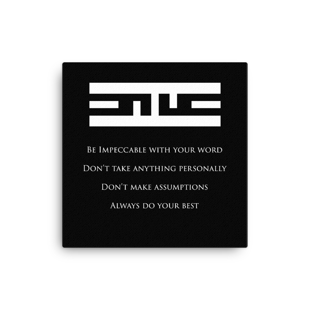 Four Agreements Canvas