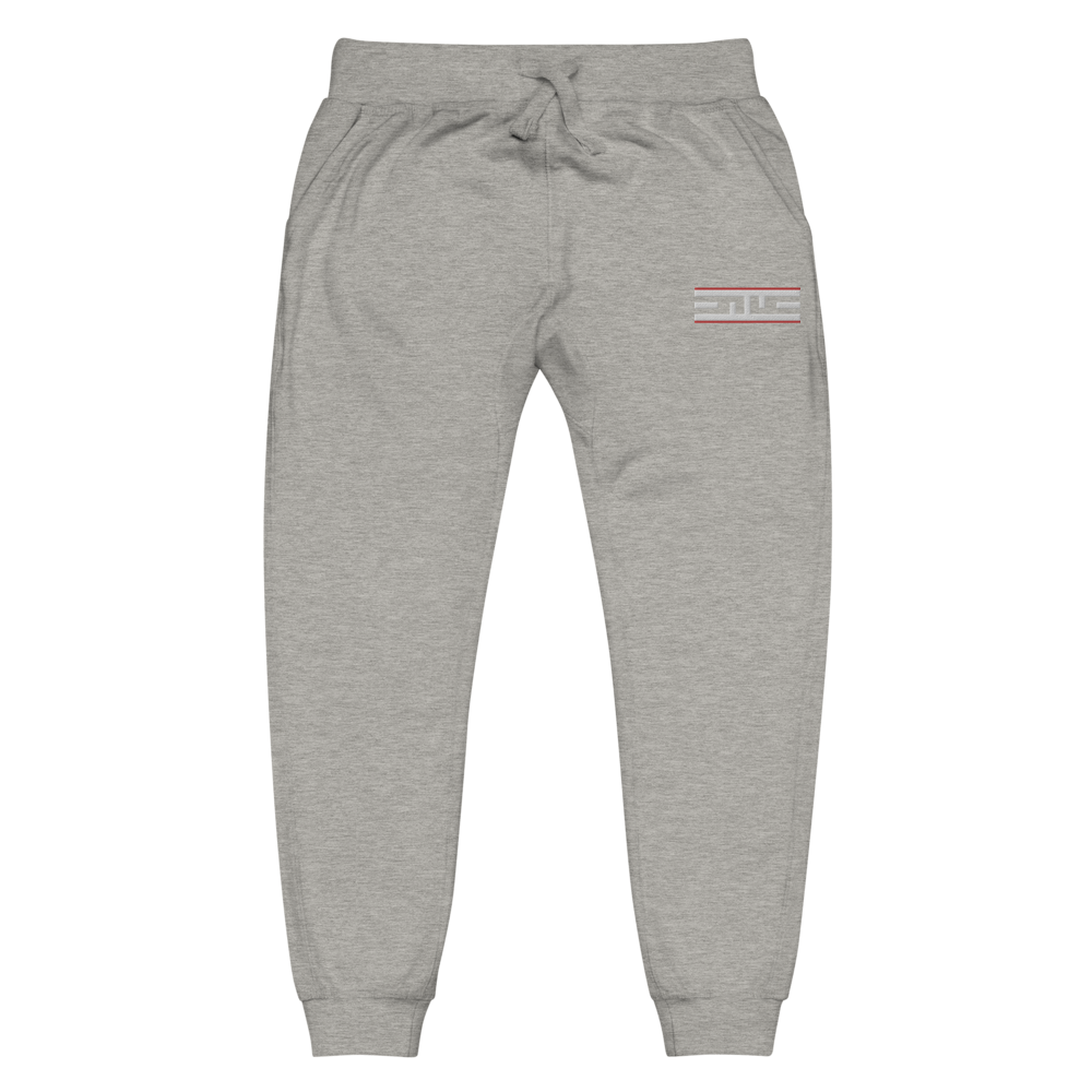 Carbon grey sweatpants with a small Red Label ELITE® icon on the left leg