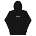 Black hoodie with the embroidered Red Label ELITE® icon on the chest